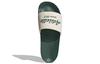 Шлепанцы Adilette Adidas 'Белый Коллегиальный Зеленый' GW8749