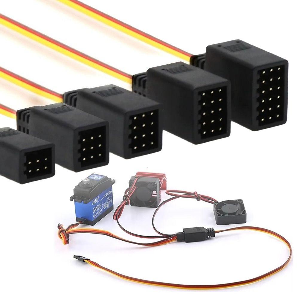 Remote Control Remote Control Cable Y Line Servo Extender Wire RC Connection Cables for Servo Fan