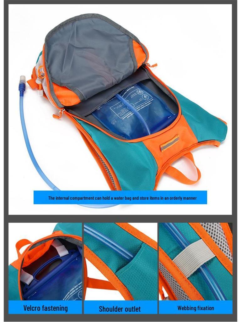 Портативный Прочный Рюкзак для Пеших Прогулок и Велоспорта на Открытом Воздухе - Легкий, Износостойкий Дорожный и Спортивный Рюкзак