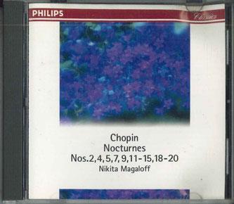 CD НИКИТА МАГАЛОВ - Шопен Ноктюрны №№ 2, 3, 4, 5, 7, 9, 11 PHCP9564 POLYGRAM Япония Классика Б/У