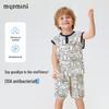 MQDMINI Комплект из жилета и шорт для мальчика 'Маленький мишка'