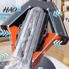 Floor Cleaning Tool Roller Mop with 2 Super Absorbent Sponge Refills Long Handle Ergonomic Design Self-Squeeze Small