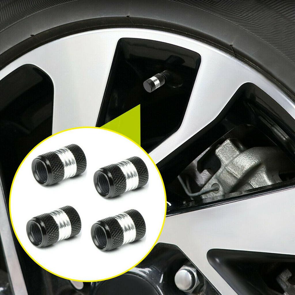 4x алюминиевый сплав автомобильных колпачков для колес, колпачков для обода шины, водонепроницаемые чехлы Airdust для автомобилей, мотоциклов, грузовиков, велосипедов