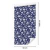 Wallpaper Flowers pattern in retro style for living room and bedroom 50x1000