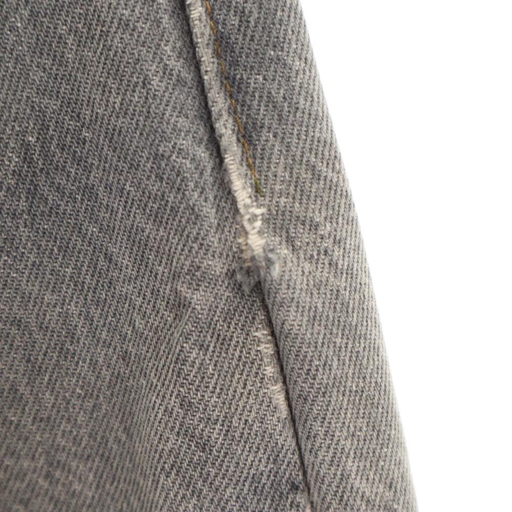 Levi's Мужские джинсы из черного винтажного денима, окрашенные по частям, 80-е 501-0658, б/у