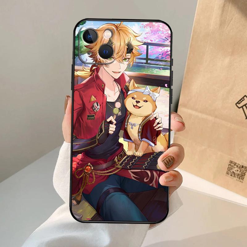 Thoma Genshin Impact Game Phone Case For IPhone 18 17 Pro Max 17 Air Shockproof Cover For IPhone 18 17 Pro