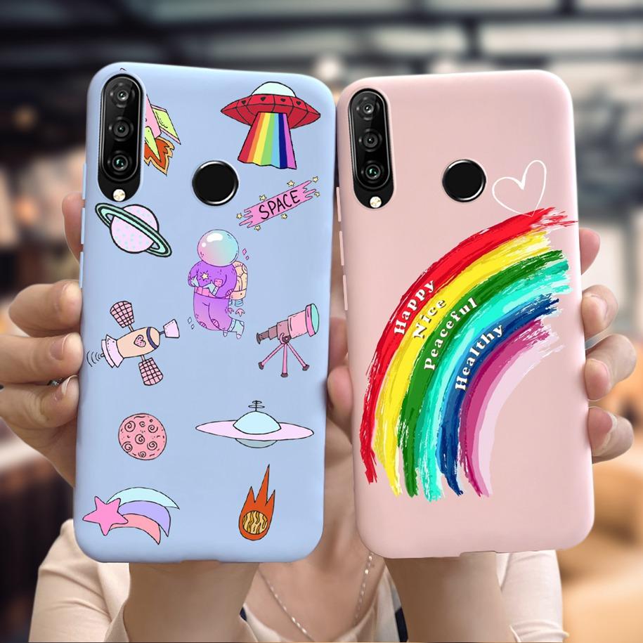 Honor 20S Case For Honor 20 Lite MAR-LX1H Phone Cover 6.15" Cartoon Painted Shockproof Bumper For Honor20S 20Lite Russian Fundas