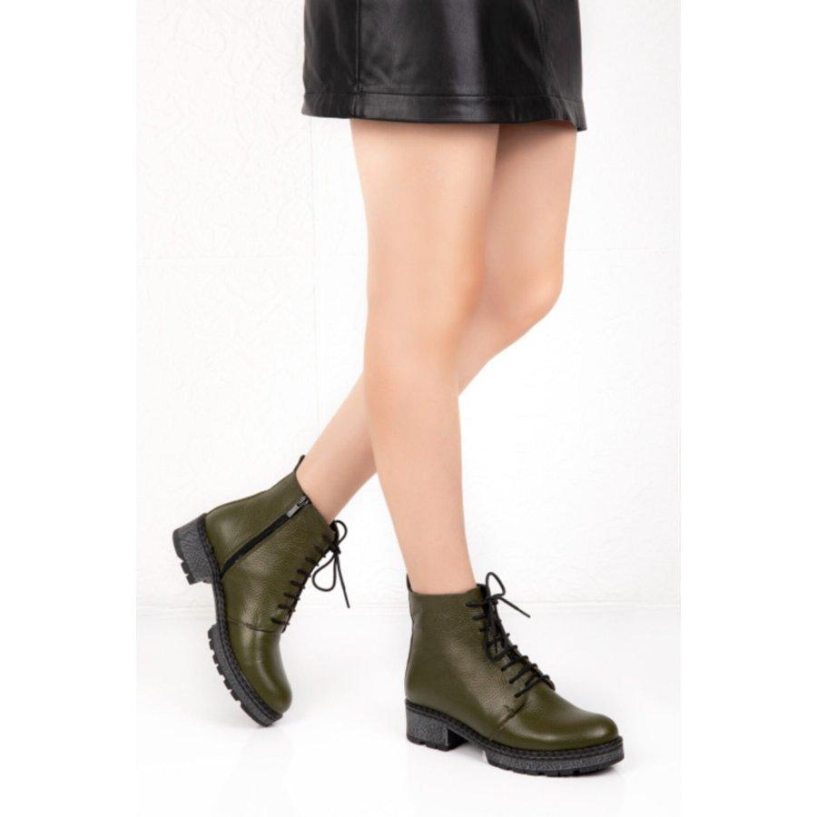 Женские повседневные ботинки из натуральной кожи