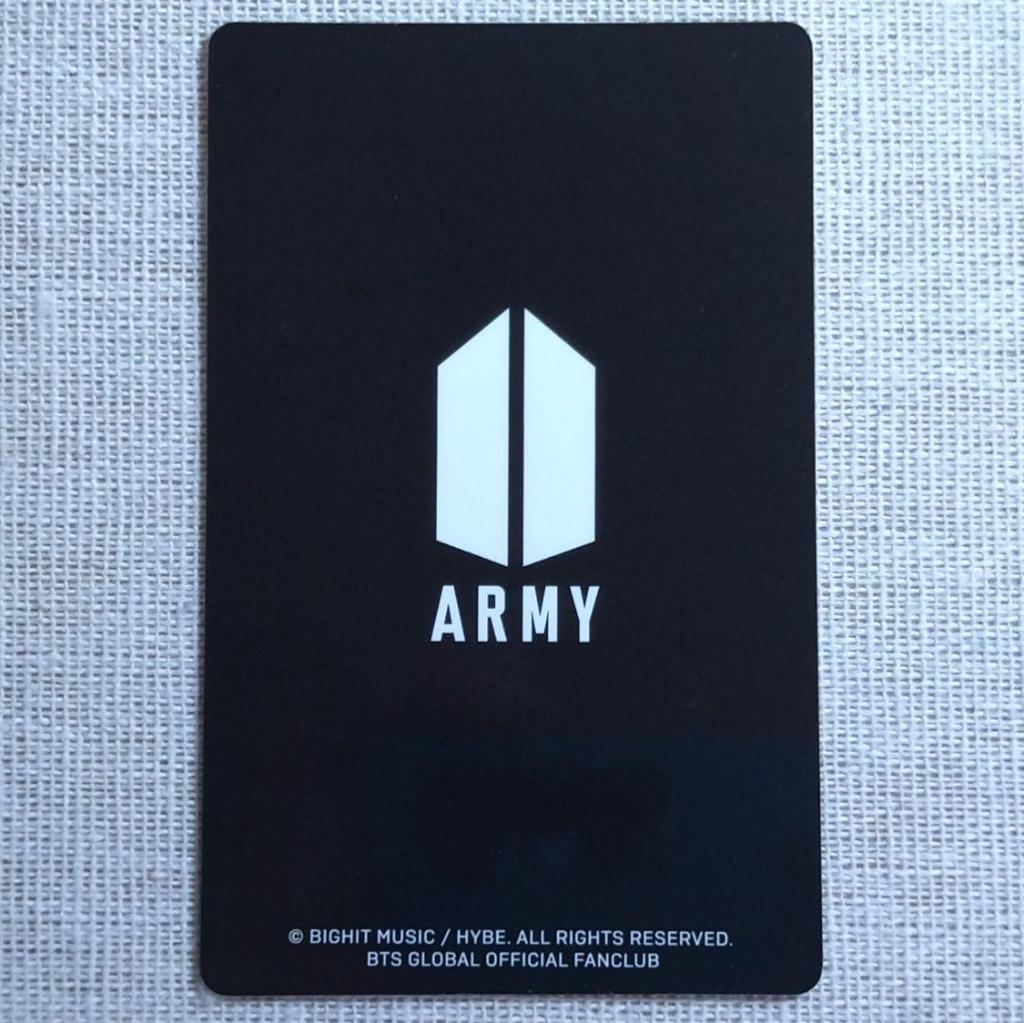 [USED] BTS Happy JPFC Winner JIN Trading Card