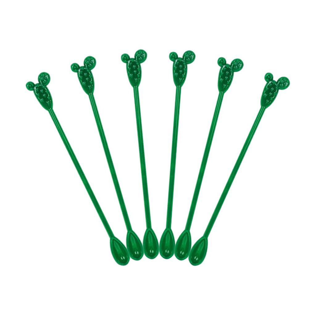 Flamingo Cactus Hawaiian Tropical Cocktail Tool Mixing Sticks Coffee Stirrer Swizzle Sticks