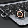 Чехол TPU PC без пленки для Apple Watch Ultra/Ultra 2 Series 9 8 7 6 5 4 SE 49 мм 44 мм 40 мм 45 мм 41 мм Прозрачный защитный бампер Аксессуары