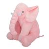 Children Soft Funny Elephant Plush Toy Throw Pillow Home Bedroom Cute Animal Stuffed Toy Decoration