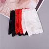 Очаровательные сексуальные женские женские кружевные солнцезащитные перчатки для вождения, варежки, свадебные перчатки