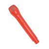Pretend Play Microphone Toy Portable Smooth Bottom Realistic ABS Plastic Microphones Props for Performance Interview Red