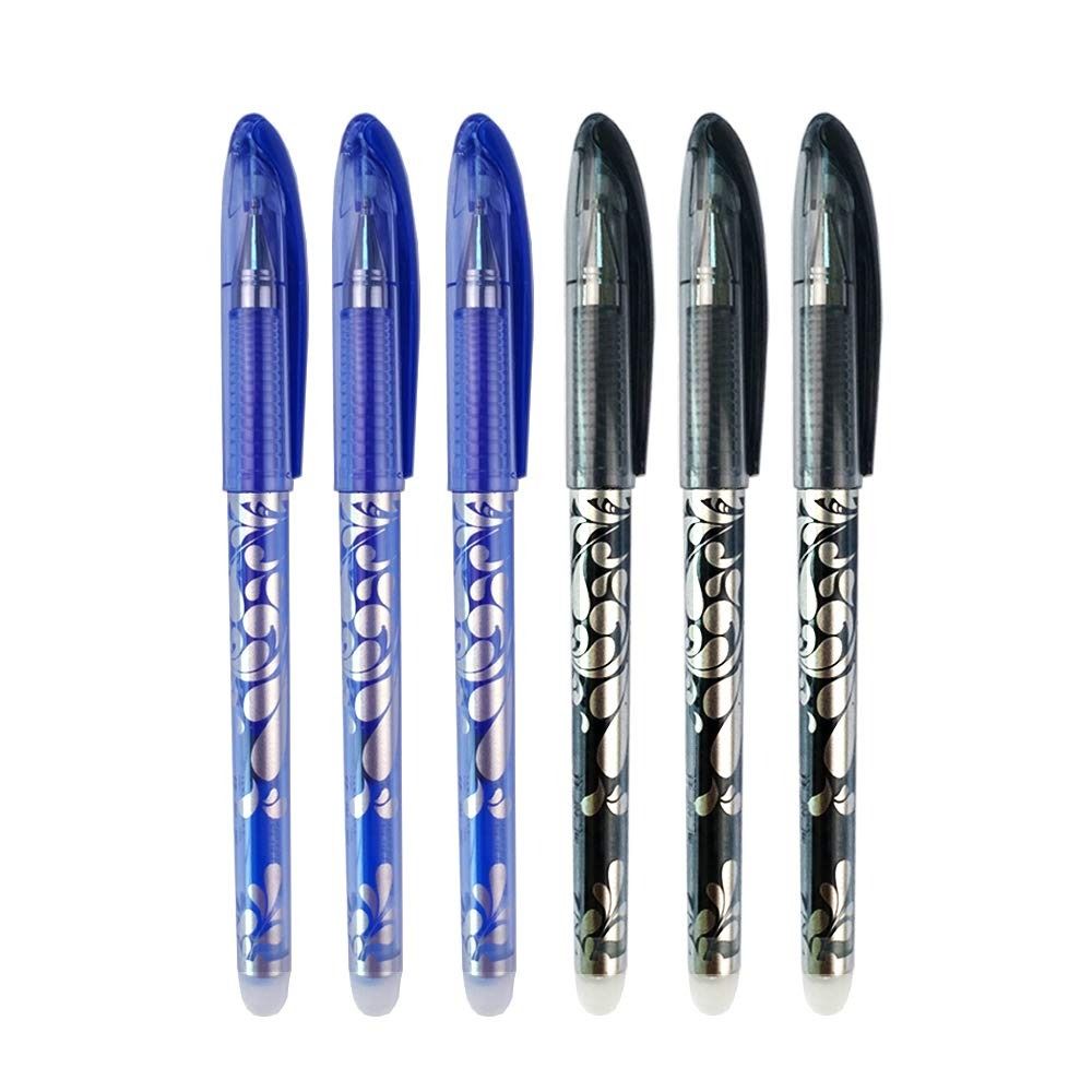 Blue Pens Gel Pens Black Pens Fine Point Pen Writting Erasable Pens Home
