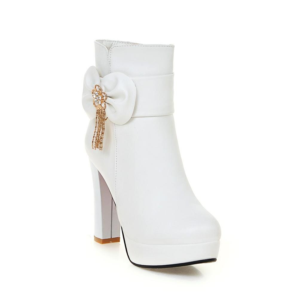 European and American Large Size Personality Women's Boots Martin Boots Snow Boots