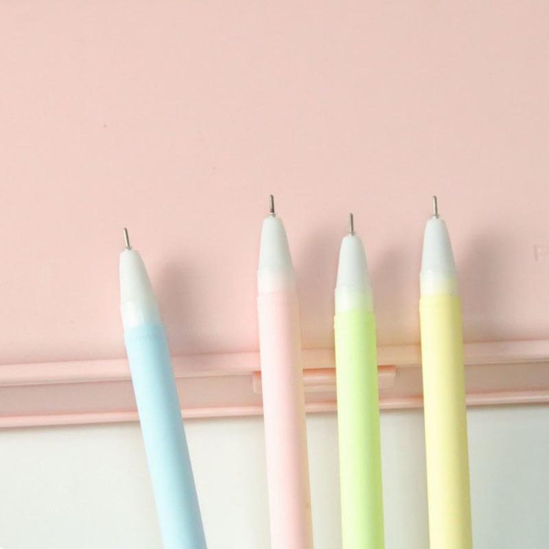 1 коробка канцелярских принадлежностей милые цветные гелевые ручки Morandi креативные пресс-подарок для офиса школьные принадлежности канцелярские принадлежности кавайные ручки