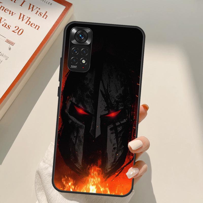 Spartan для Redmi 10A 10C 9A 9C 9T K40 K50 Игровой Чехол для Redmi Note 11S 10S 9S 9 10 11 Pro
