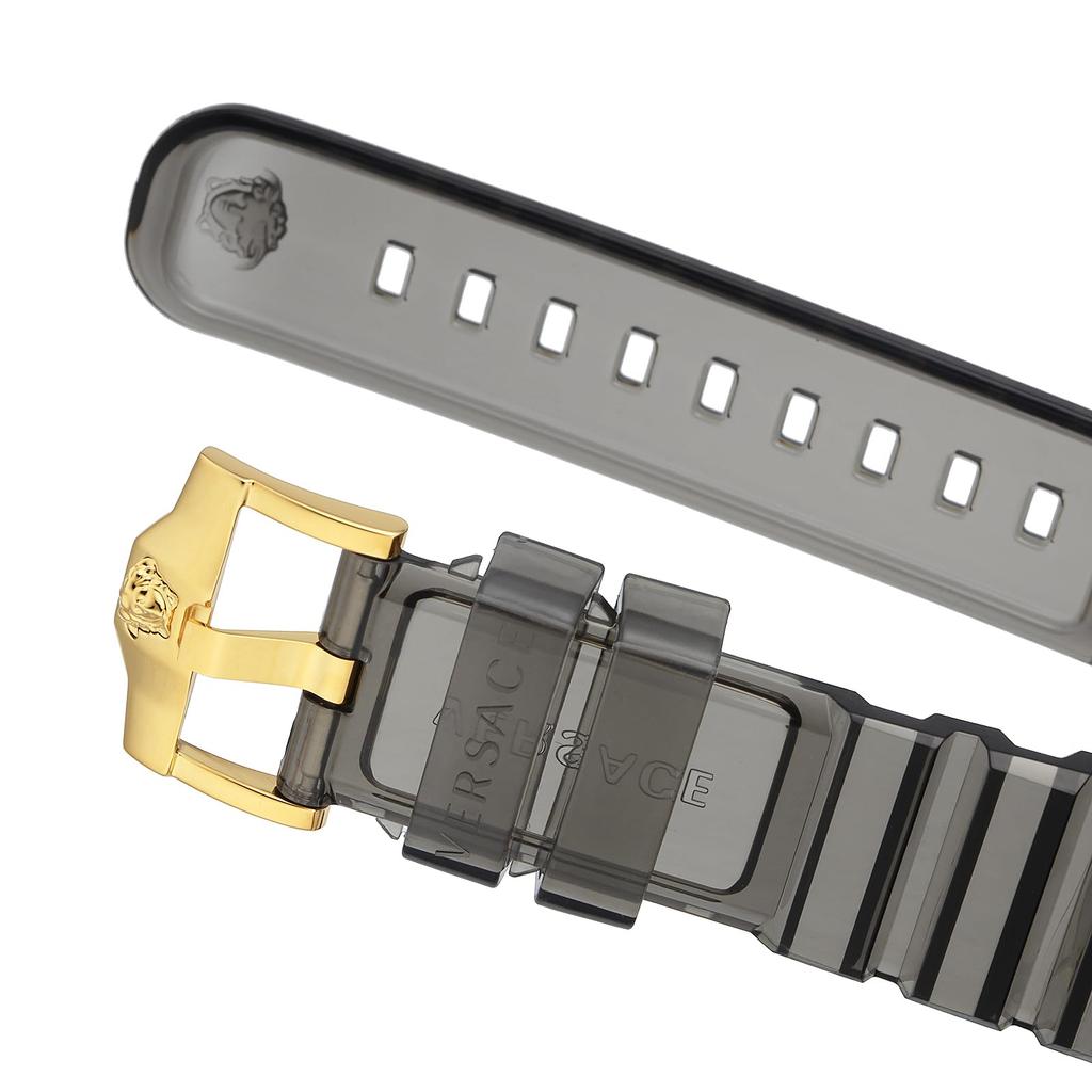 Watch CHRONO ACTIVE Black Dial Sapphire Glass Quartz 43MM Swiss Watch I Watch Brand VEZ700421 [Versace] [Item]