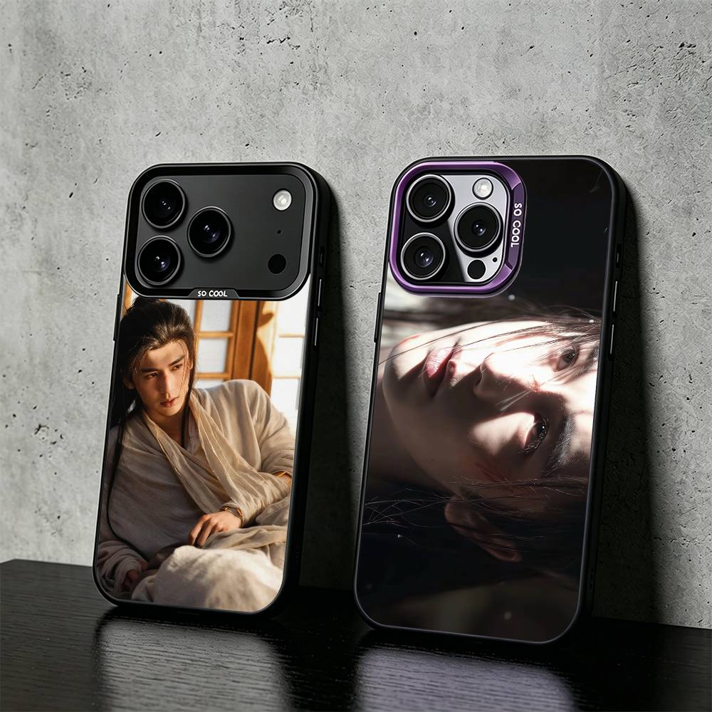 The TV series Pursuit of Jade-Zhang Linghe Phone Case For iPhone 17,16,15,14,13,12,11 Plus,Pro Max,XS,Colored silver phone case