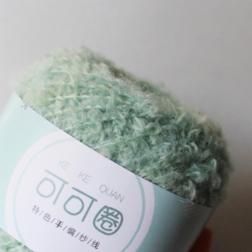 Шерстяная пряжа мягкая гладкая для ручного вязания круговая нить вязаная крючком кукольные волосы сделай сам плюшевая кукла рукоделие вязание сделай сам вязаный инструмент