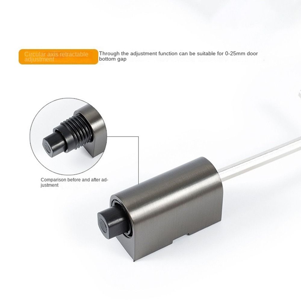 Zinc Alloy Mechanical Door Stopper Non-punch Door Suction New Door Holder Furniture