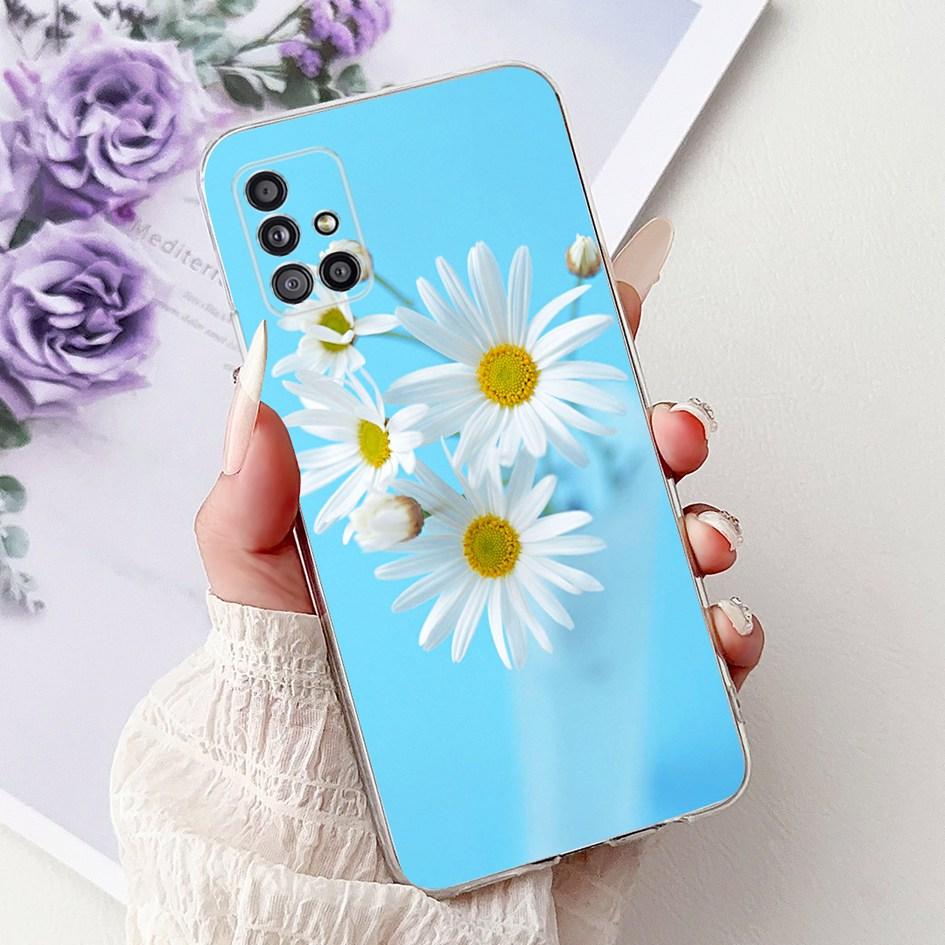 Для Samsung Galaxy A71 A51 A31 Чехол A315F A515F A715F Крышка Модный Расписной Мягкий Силиконовый Чехол для Телефона Для Samsung A51 5G Корпус