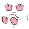 UV400 Ocean Lens Shades Уникальные мужские панк-солнцезащитные очки Модные квадратные круглые солнцезащитные очки для женщин