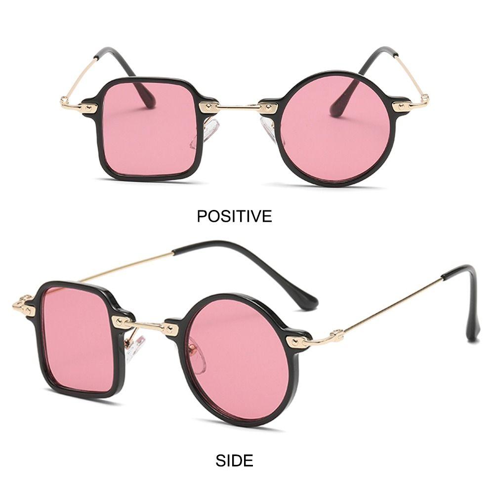 UV400 Ocean Lens Shades Уникальные мужские панк-солнцезащитные очки Модные квадратные круглые солнцезащитные очки для женщин
