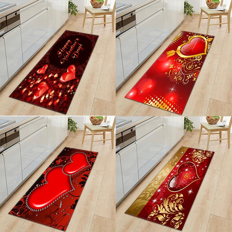 Kitchen Carpet Living Room Bedroom Floor Carpet Corridor Door Mat Door Bathroom Non-slip Floor Mat