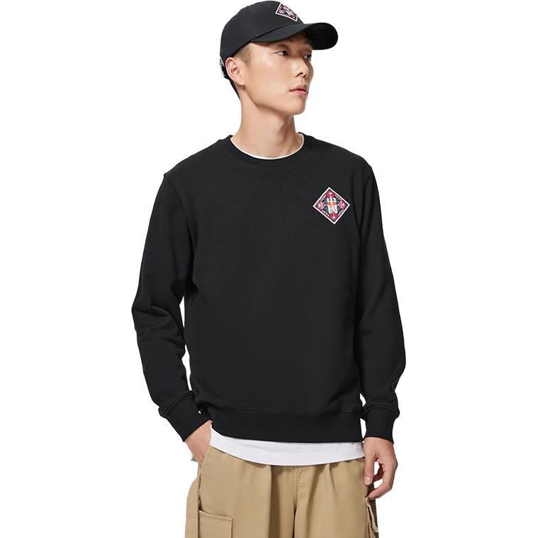 Свитшот Li Ning Sports Life Collection Унисекс Черный AWDSF47-1