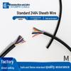 UL-Standard 2464-24AWG Tinned Copper Shielded Multi-Core Signal Wire