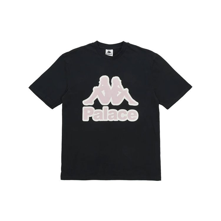 Palace Унисекс Футболка X Kappa Collaboration FW21 Черный P21KPTS001