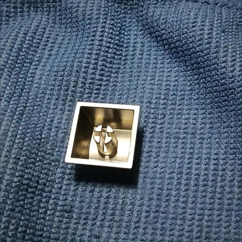 Metal Keycaps Cherry Profile for Mechanical Keyboard Switches Keycaps Black Silver Gold