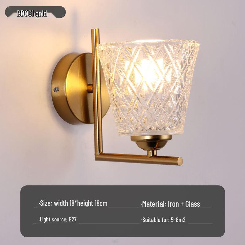 Modern Nordic LED Wall Lamp for Bedroom and Living Spaces