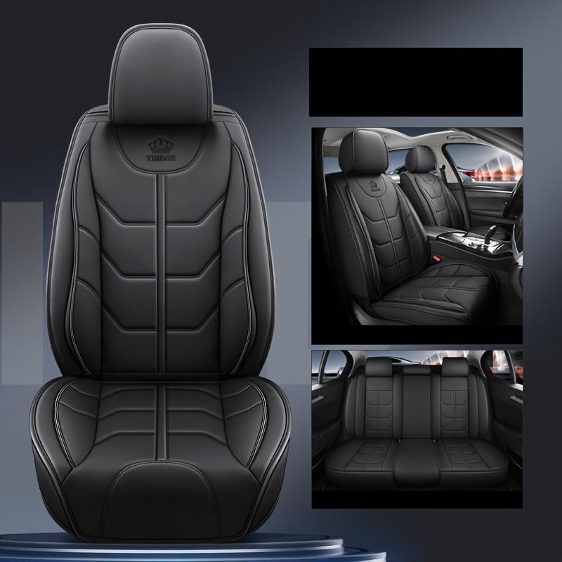 Чехол на автомобильное сиденье на пять мест. Износостойкий, грязеотталкивающий, четырехсезонный. Обычная подушка из искусственной кожи. Полностью покрытый чехол на сиденье автомобиля, специальный внедорожник.