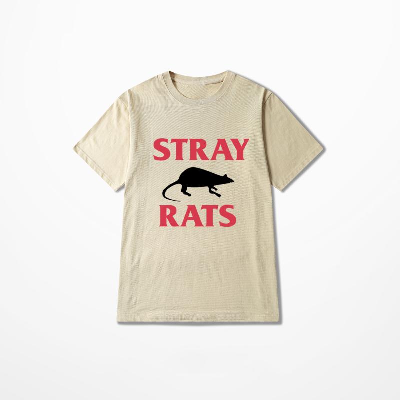 Mouse Aesthetics Graphic Print Grunge Goth Y2K Cotton Tshirt Casual Punk Short Sleeve Tshirt Oversized Hip Hop Vintage Tee EMO