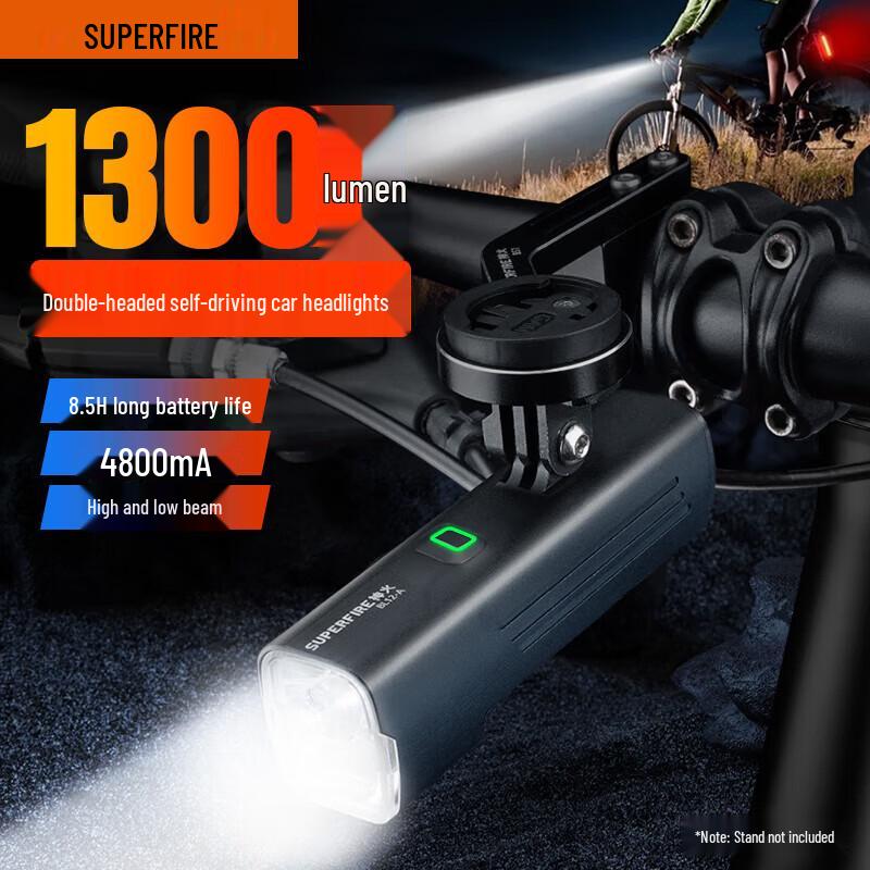 SupFire BL12-A Мощный перезаряжаемый велосипедный фонарь