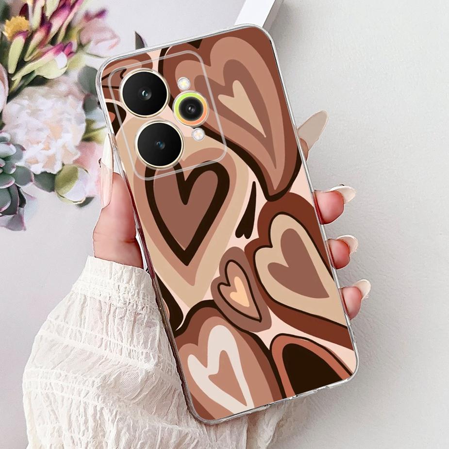 Чехол для Realme 15 Чехол для Realme15 Pro RMX5101 Роскошный Модный Расписной Чехол Мягкий Тонкий Чехол для Телефона Для Realme 15 Pro 5G Задняя Крышка Бампер