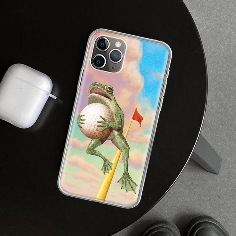 Modern Golf Sports Phone Case Cover for iPhone 11 12 13 Mini 14 15 Plus 16 Pro Max 17 Air 7 8 + SE Art Customized Fundas 11 12 1