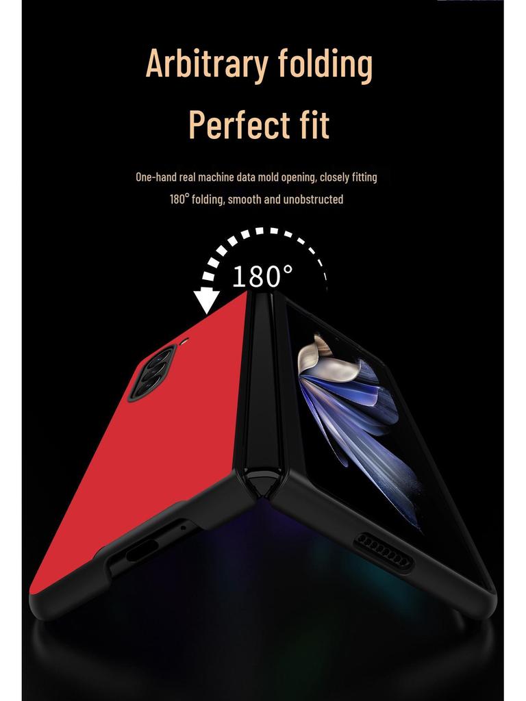 Защитный чехол для телефона Samsung Z Fold7 и Huawei Mate X5 с защитным экраном с перекрестным узором