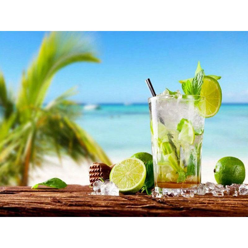 5D DIY Набор для алмазной живописи Освежающие фрукты Искусство Алмазная вышивка Стразы Украшения для дома