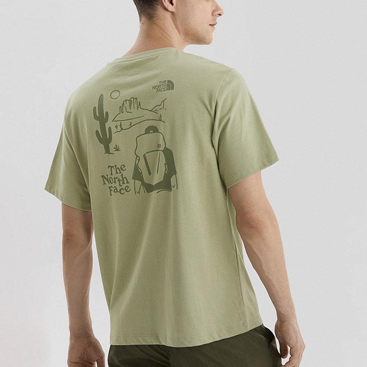 The North Face Футболка унисекс SS22 Зеленая NF0A7WDV-3X3