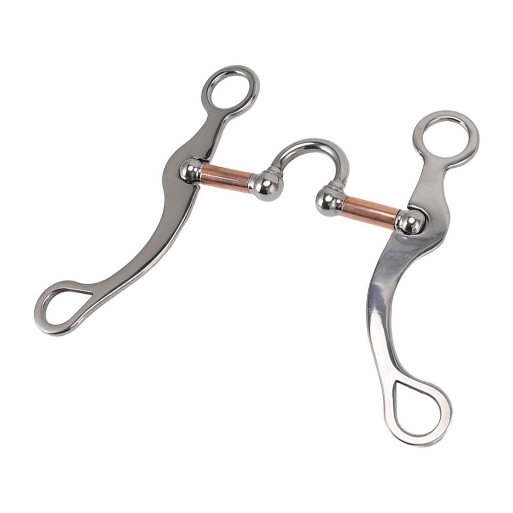 Wear Resistant Horse Snaffle Bit Stainless Steel Horse Gag Bit Artificial Horse Farms