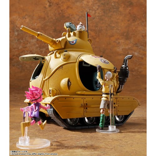TAMASHII NATIONS Chogokin SAND LAND Sandland Royal Army Tank Corps No. 104, Approximately 150mm, PVC, ABS, and Die-cast Pre-painted Action Figure