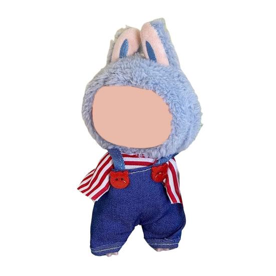 Doll Clothes Set for 17cm Labu-bu Luxury Chic Style Outfit Unique Doll Clothing Set Fashionable Doll Accessories for Collectors