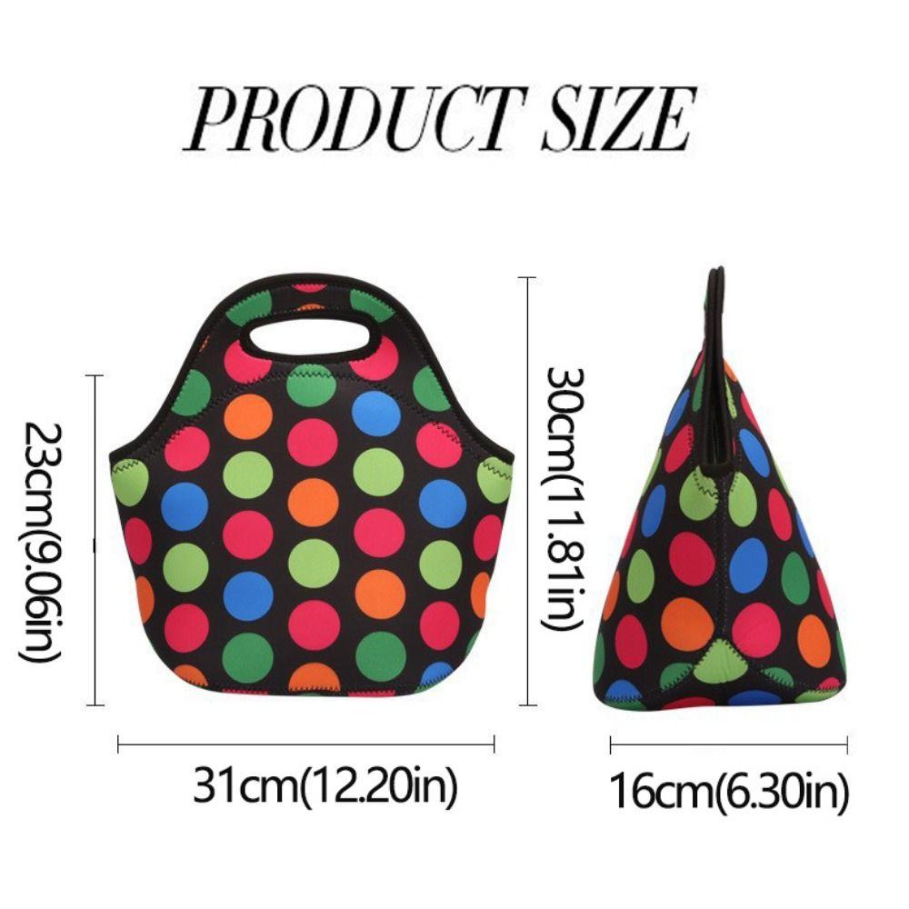 Reusable Lunchbox Portable Travel Lunch Bag Handbag Insulated Dinner Bags Camping