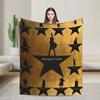 Hamiltons the Musical Blanket Quality Warm Soft  Bedding Throws Winter Picnic Couch Chair Funny Bedspread
