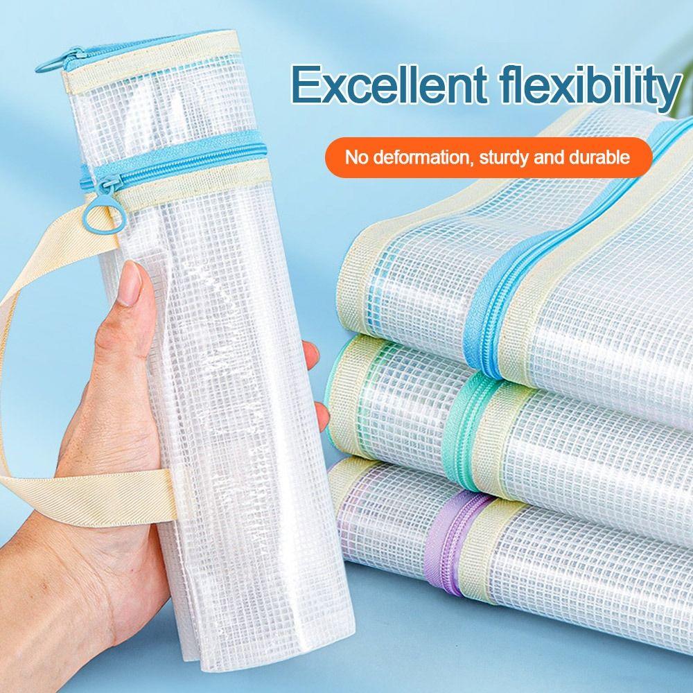 Папка для документов A3/A4 Прозрачная сетчатая сумка для хранения Новая классификация Папка для файлов