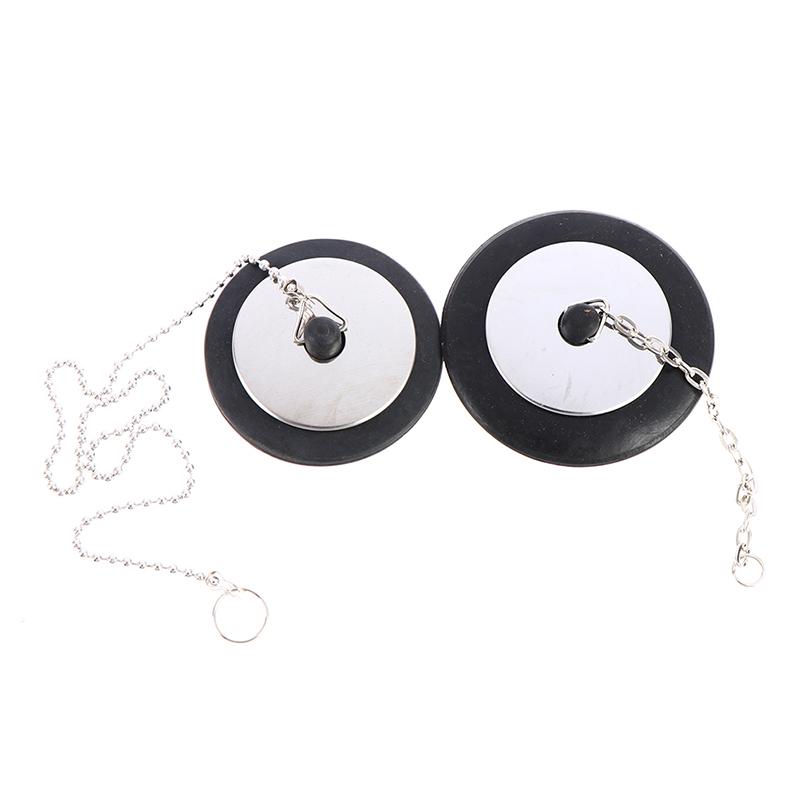 Резиновый дроссель для ванны с пробкой для слива с цепочкой для ванны